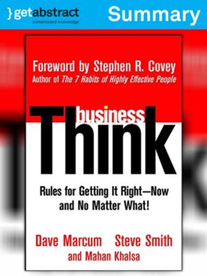 cover image of businessThink (Summary)